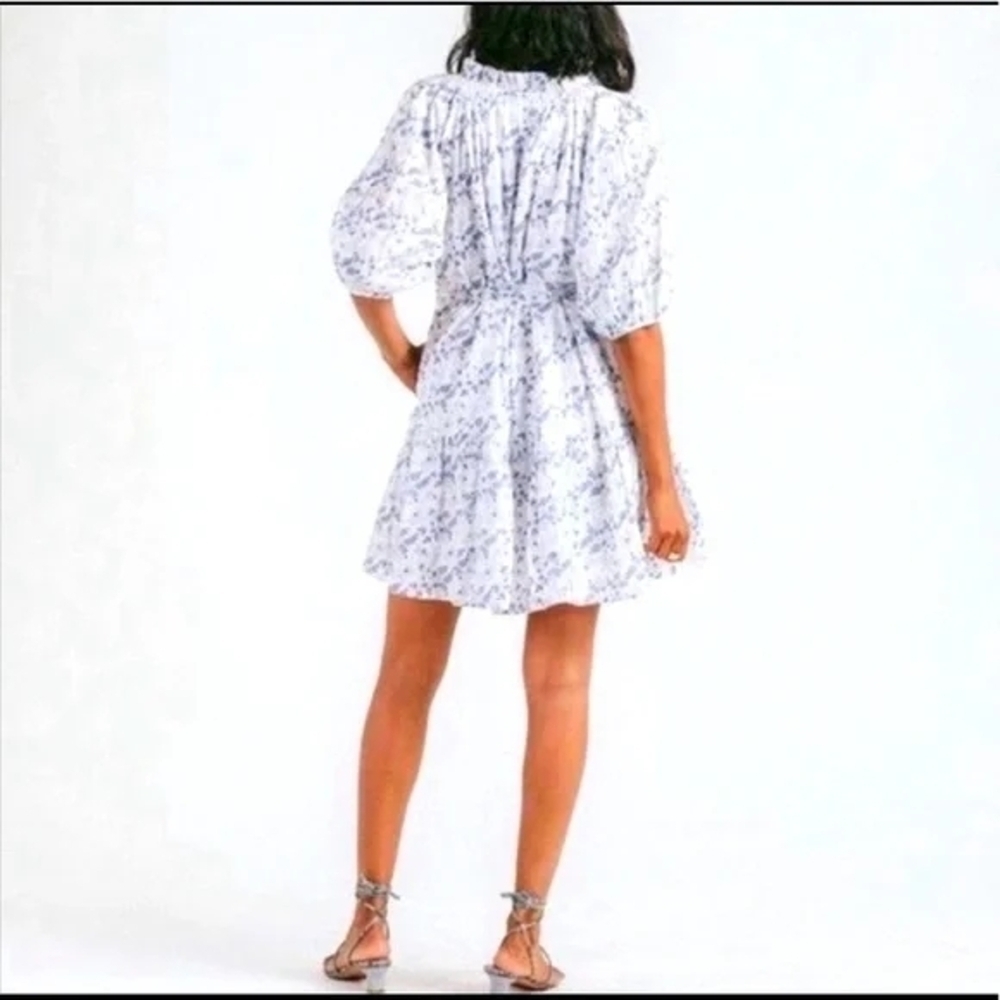 Cleobella NWOT Nevah Floral Puff Sleeve Mini Dress In Killarney Print Sz Small - Picture 7 of 16